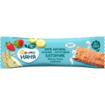 Батончик злаково-фруктовый ФрутоНяня Яблоко Банан Клубника 25г Батончик злаково-фруктовый ФрутоНяня Яблоко Банан Клубника 25г