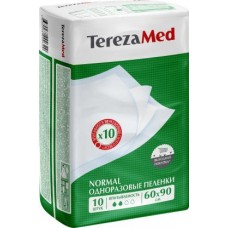 Пеленки Terezamed Normal одноразовые 60*90см 10шт в магазинах Магнит