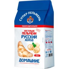 Пельмени Русский холодъ Настоящие домашние 700г в магазинах Магнит