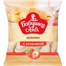 Вареники Бабушка Аня с клубникой 430г в магазинах Магнит