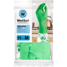 Перчатки Wellfort латексные с хлопковым напылением S/M/L в ассортименте в магазинах Магнит