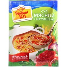 Суп Русский продукт Мясной с вермишелью 60г в магазинах Магнит