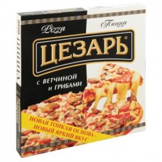 Пицца Цезарь с Ветчиной и грибами 420г в магазинах Магнит