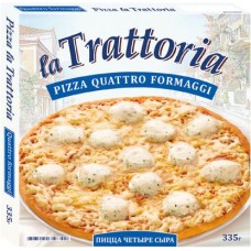 Пицца La Trattoria 4 сыра 335г в магазинах Магнит