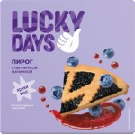 Пирог Lucky Days песочный с черничным джемом 430г