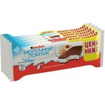 Бисквитное пирожное Kinder Молочный ломтик 5шт*28г