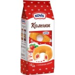 Колечки Kovis сдобные с клубничным джемом 240г