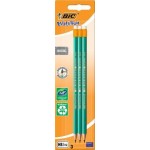 Карандаши Бик СНГ BIC Evolution чернографитные с ластиком 3шт