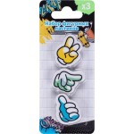 Набор фигурных ластиков Graffity КЛ 3шт