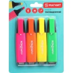 Набор текстовыделителей Магнит 4шт