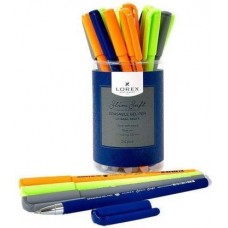 Ручка Lorex гелевая 0.5мм синяя в магазинах Магнит