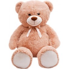 Мишка плюшевый с бантом 100см в магазинах Магнит