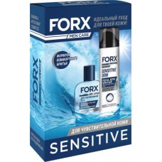Подарочный набор Forx Men Care Sensitive Skin Пена для бритья 200мл + Лосьон после бритья 100мл в магазинах Магнит