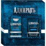 Подарочный набор Адмиралъ Гель для бритья 150мл Лосьон после бритья парфюмированный 100мл