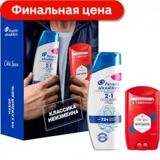 Подарочный набор Шампунь Head&Shoulders 200мл + Дезодорант Old Spice стик 50мл в ассортименте в магазинах Магнит