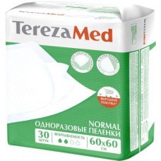 Пеленки одноразовые Tereza Med Normal 60Х60см 30шт в магазинах Магнит