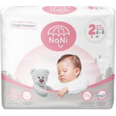 Подгузники Nani 2S 4-8кг 27шт в магазинах Магнит