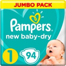 Подгузники Pampers New Baby Newborn 1 2-5кг 94шт в магазинах Магнит