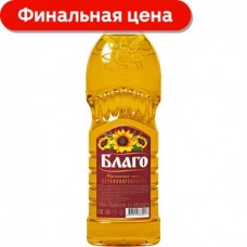 Масло подсолнечное Благо нерафинированное 650мл в магазинах Магнит
