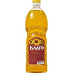 Масло подсолнечное Благо растительное нерафинированное 650мл