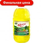 Масло подсолнечное MR.RICCO рафинированное дезодорированное 4,5кг