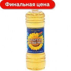 Масло подсолнечное Золотая семечка рафинированное дезодорированное 500мл в магазинах Магнит