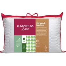 Подушка Каригуз НПК Зеленый бамбук 50х68 в магазинах Магнит