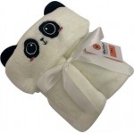 Плед корал-флис пончо животные 65*120см