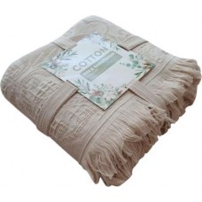 Плед вафельный Cotton 150*170см в магазинах Магнит