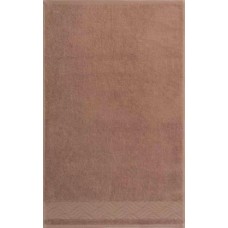 Полотенце махровое ДМ Текстиль Cleanelly коричневые 50*80см в магазинах Магнит