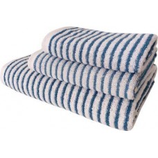 Полотенце махровое Голубая полоса 30*50см в магазинах Магнит