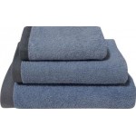 Полотенце махровое Нежность голубое М 50*70см