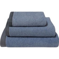 Полотенце махровое Нежность голубое М 50*70см в магазинах Магнит