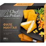 Филе минтая Chef Polar в панировке 280г Филе минтая Chef Polar в панировке 280г