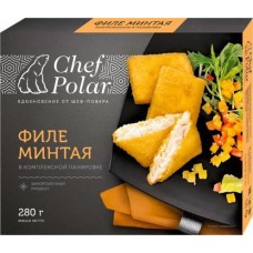 Филе минтая Chef Polar в панировке 280г в магазинах Магнит