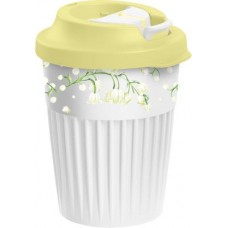 Стакан для горячих напитков Бытпласт с декором 450мл в магазинах Магнит