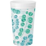 Стакан пластиковый Бытпласт с декором 380мл