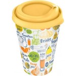 Стакан Профит Хаус пластиковый для сока с крышкой 420мл