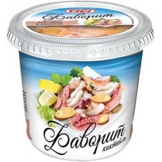 Коктейль из морепродуктов Vici Фаворит в рассоле 400г в магазинах Магнит