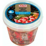Креветки Vici Maxi маринованные с чесноком в масле с пряностями 360г