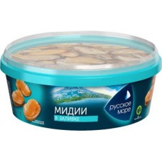 Мидии Русское море в заливке 300г в магазинах Магнит