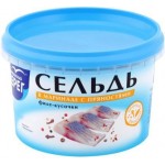 Сельдь Балтийский Берег атлантическая филе в маринаде с пряностями 250г Сельдь Балтийский Берег атлантическая филе в маринаде с пряностями 250г