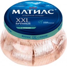 Сельдь Матиас филе-кусочки с луком в масле 260г в магазинах Магнит Сельдь Матиас филе-кусочки с луком в масле 260г в магазинах Магнит