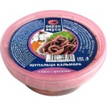 Щупальца кальмара Океан Вкуса в масле с пряностями 300г