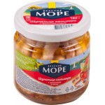 Щупальца кальмара Вкусное море в масле с пряностями 180г