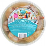 Скумбрия Марти атлантическая кусочки в маринаде с овощами 400г Скумбрия Марти атлантическая кусочки в маринаде с овощами 400г