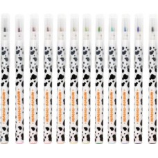 Фломастеры Рельеф-центр Мульти-Пульти 12 цветов смываемые в магазинах Магнит