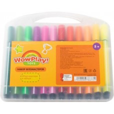 Набор фломастеров Wow Play 24 цвета в магазинах Магнит