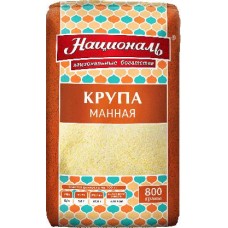 Крупа Националь Манная 800г в магазинах Магнит