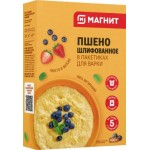 Пшено Магнит шлифованное варочный пакет 5шт 400г